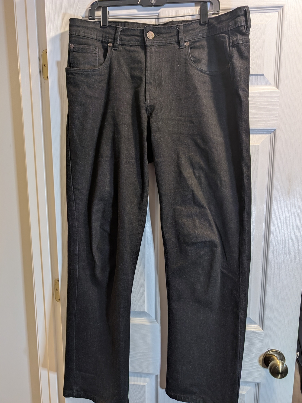 Barbell Apparel Men’s Relaxed Black Jeans